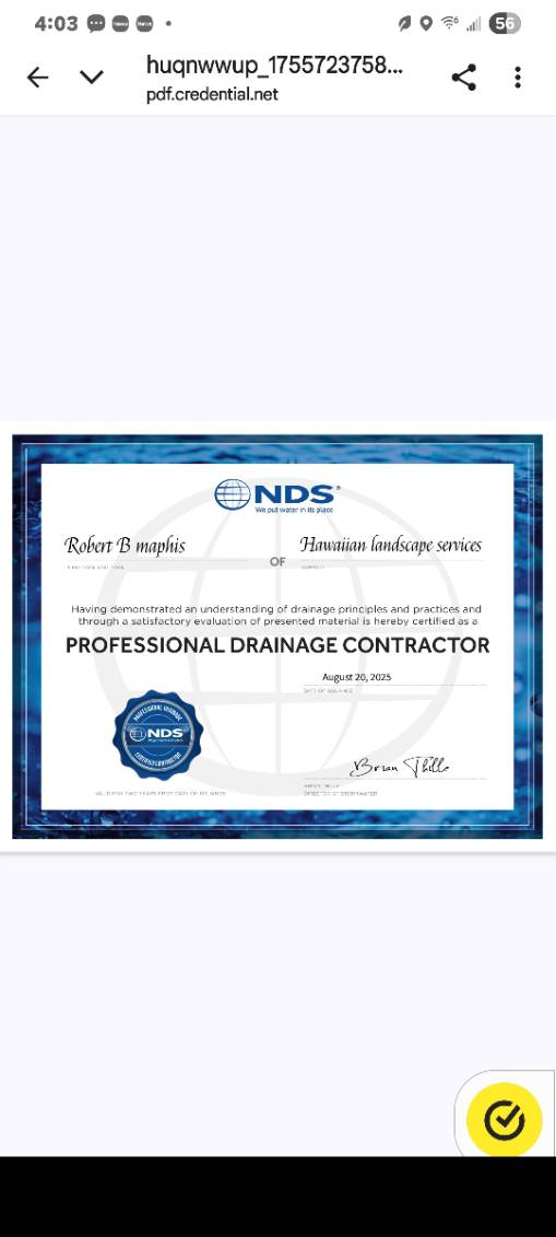 NDS Professional Drainage Contractor